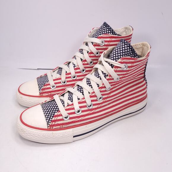 Converse All Star Athletic Sneaker Shoe Womens Size 6 Mens Size 4 122177F Red - Picture 1 of 10